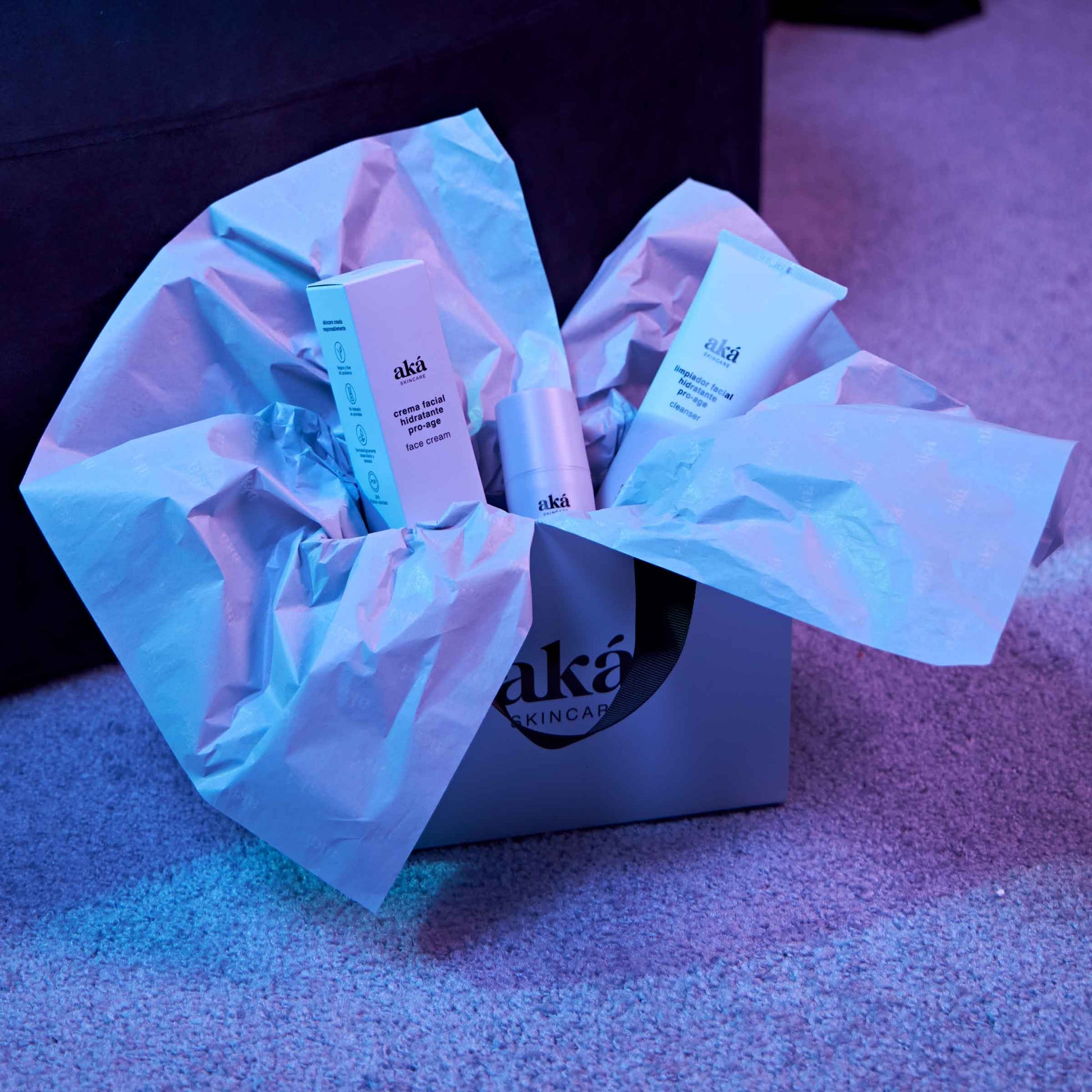 Bolsa pequeña + papel regalo - aká Skincare